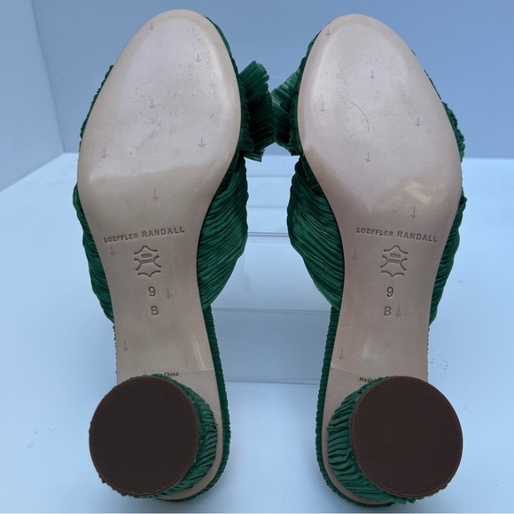 Loeffler Randall Green Women's Shoes - Picture 10 of 11